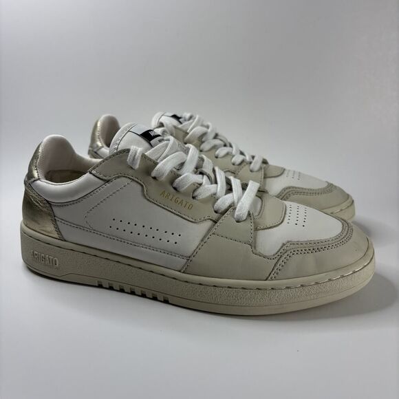 Axel Arigato Shoes - Axel Arigato Women's Dice Lo Sneaker Size US 9 Eu 40 White Leather Upper